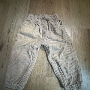 Mayoral Beige Corduroy Kids Pants